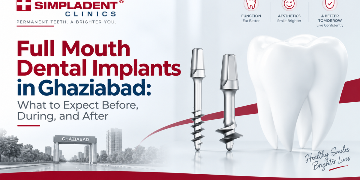 Full Mouth Dental Implants in Ghaziabad