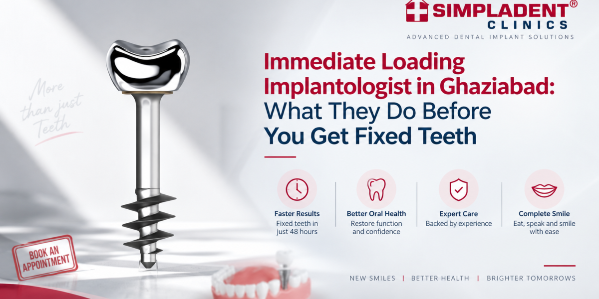 Immediate Loading Implantologist in Ghaziabad